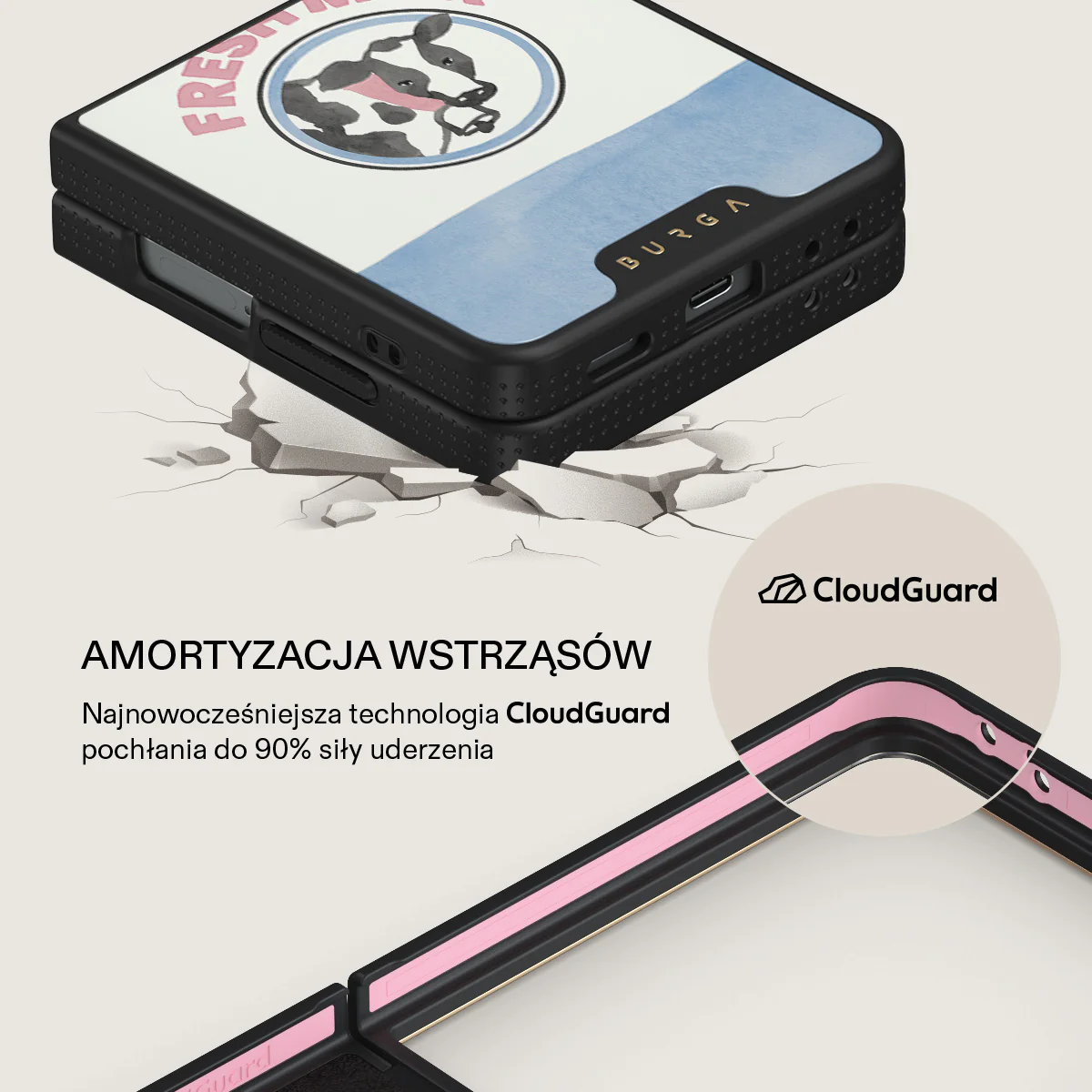 Milkshake - Samsung Galaxy Z Flip 7 Etui - Image 7