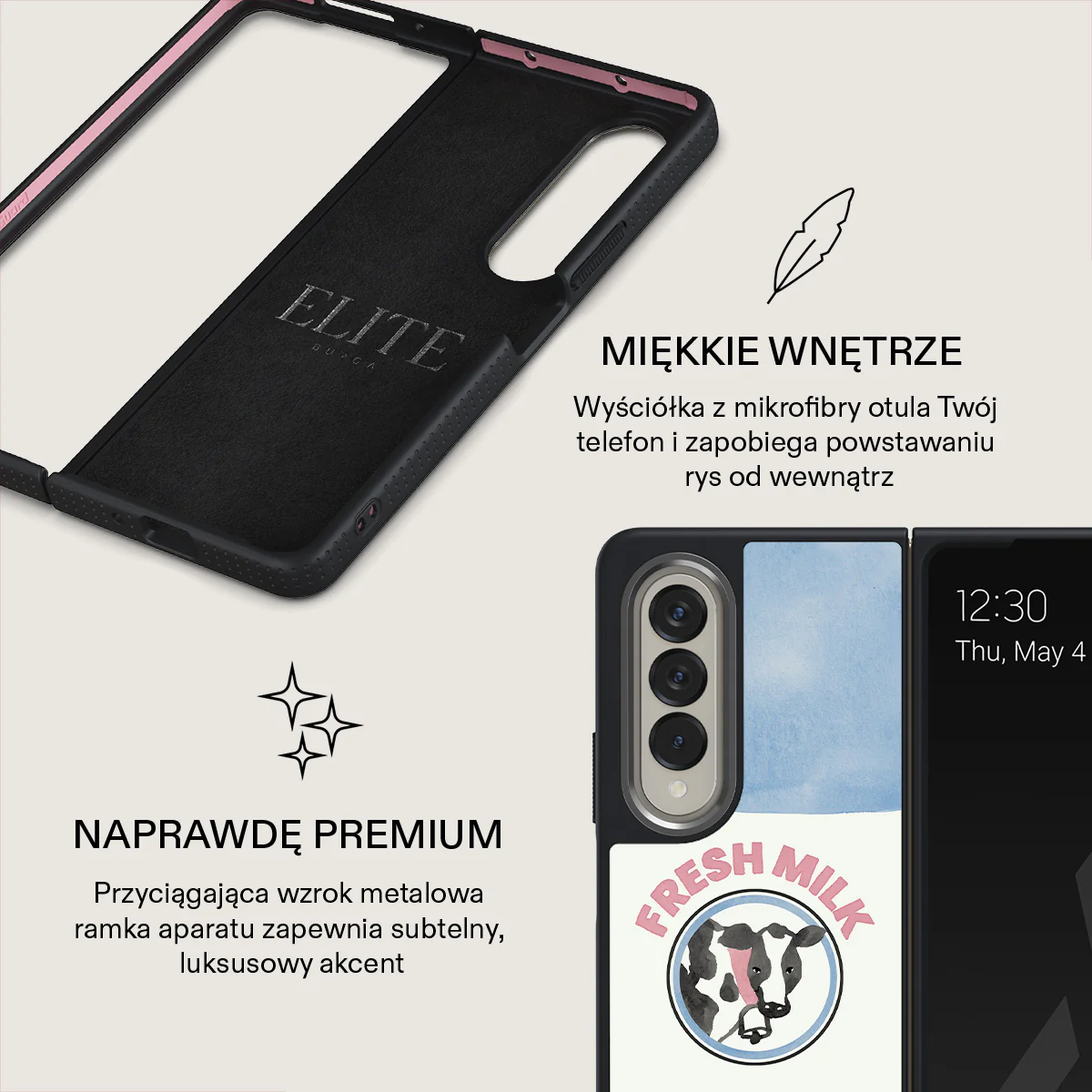Milkshake - Samsung Galaxy Z Fold 4 Etui - Image 18
