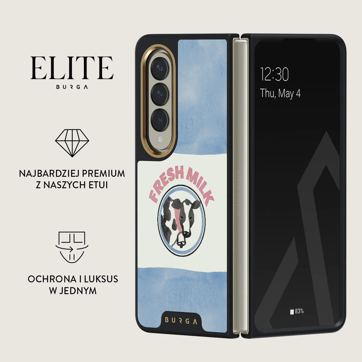 Milkshake - Samsung Galaxy Z Fold 4 Etui - Image 7