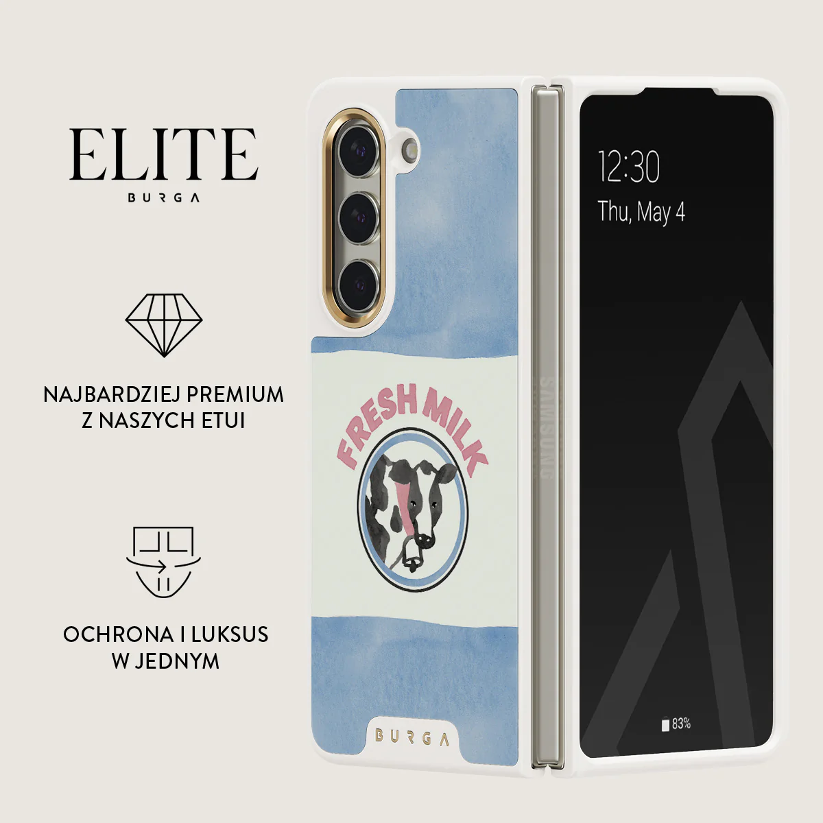 Milkshake - Samsung Galaxy Z Fold 5 Etui - Image 16