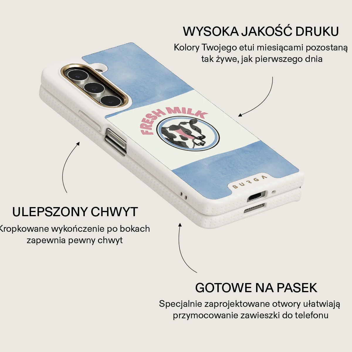 Milkshake - Samsung Galaxy Z Fold 5 Etui - Image 19