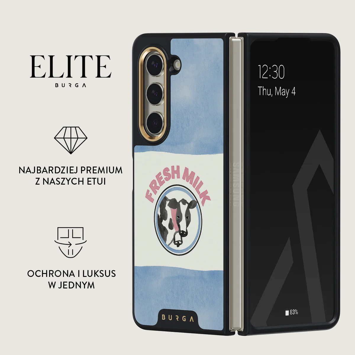 Milkshake - Samsung Galaxy Z Fold 5 Etui - Image 2