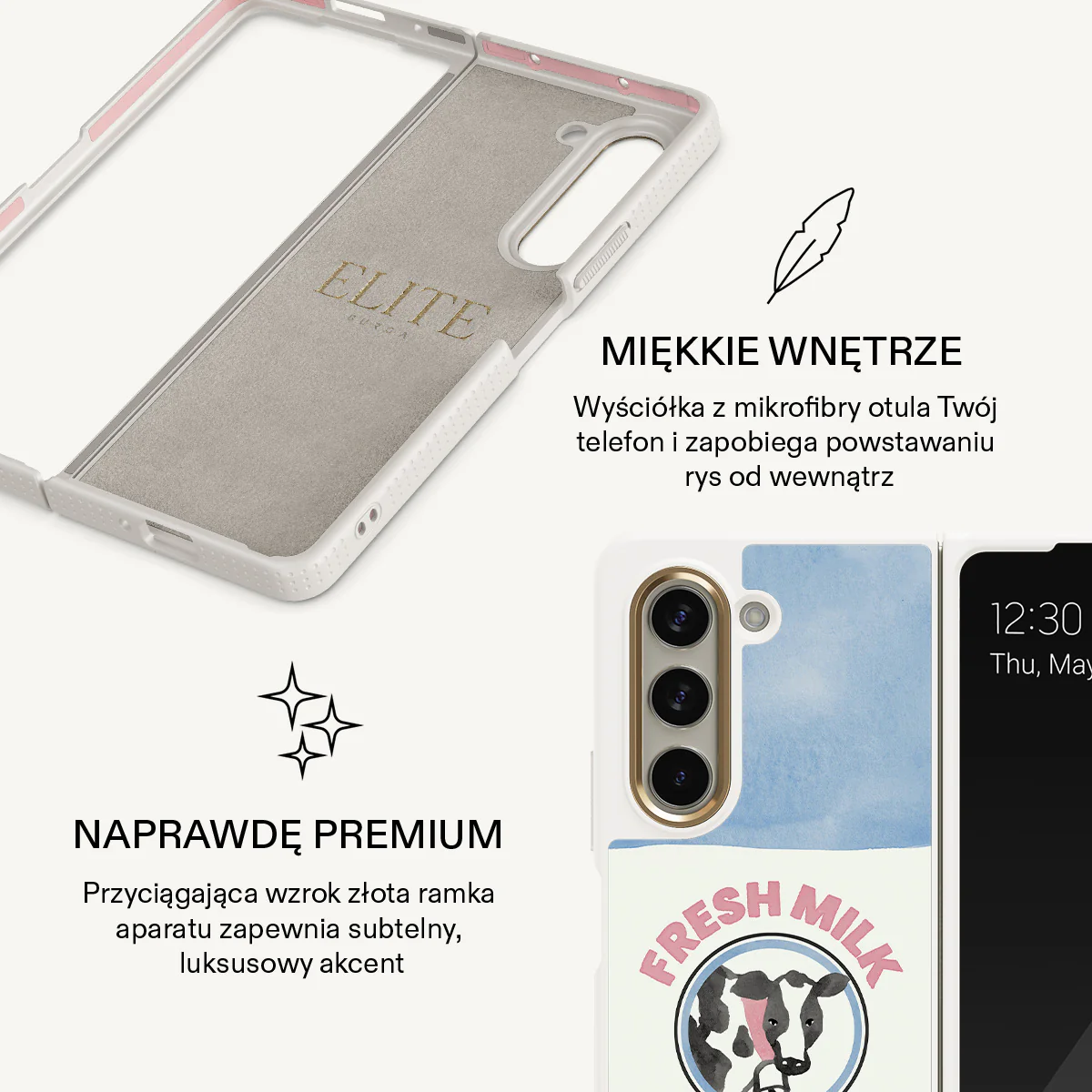 Milkshake - Samsung Galaxy Z Fold 5 Etui - Image 20