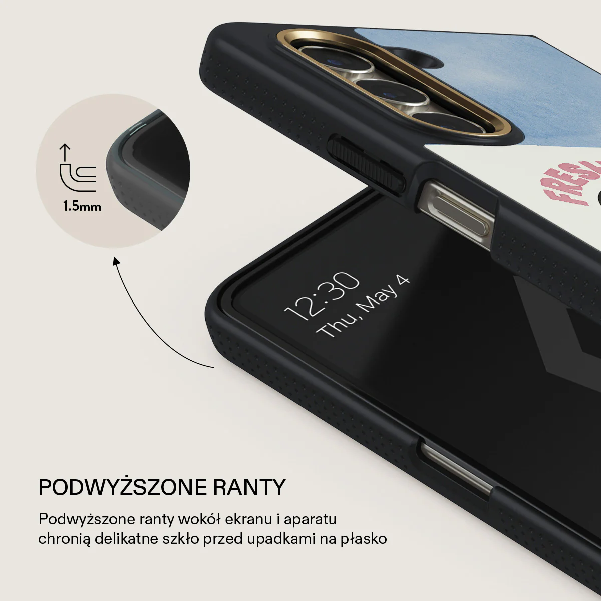 Milkshake - Samsung Galaxy Z Fold 5 Etui - Image 4