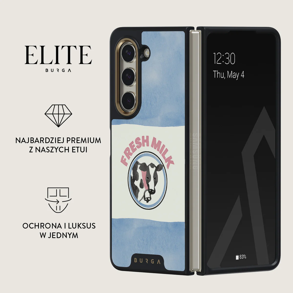 Milkshake - Samsung Galaxy Z Fold 5 Etui - Image 9