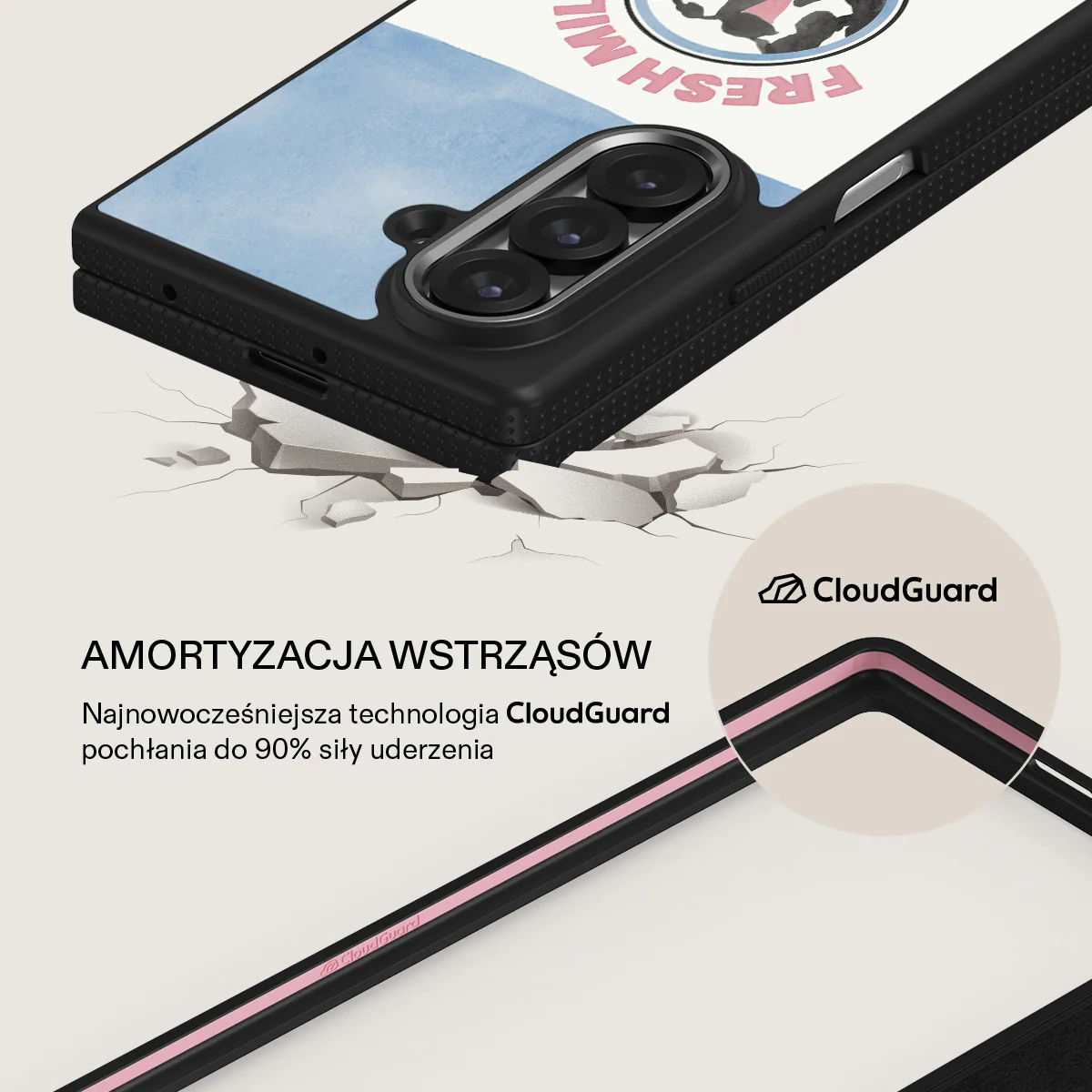 Milkshake - Samsung Galaxy Z Fold 7 Etui - Image 10