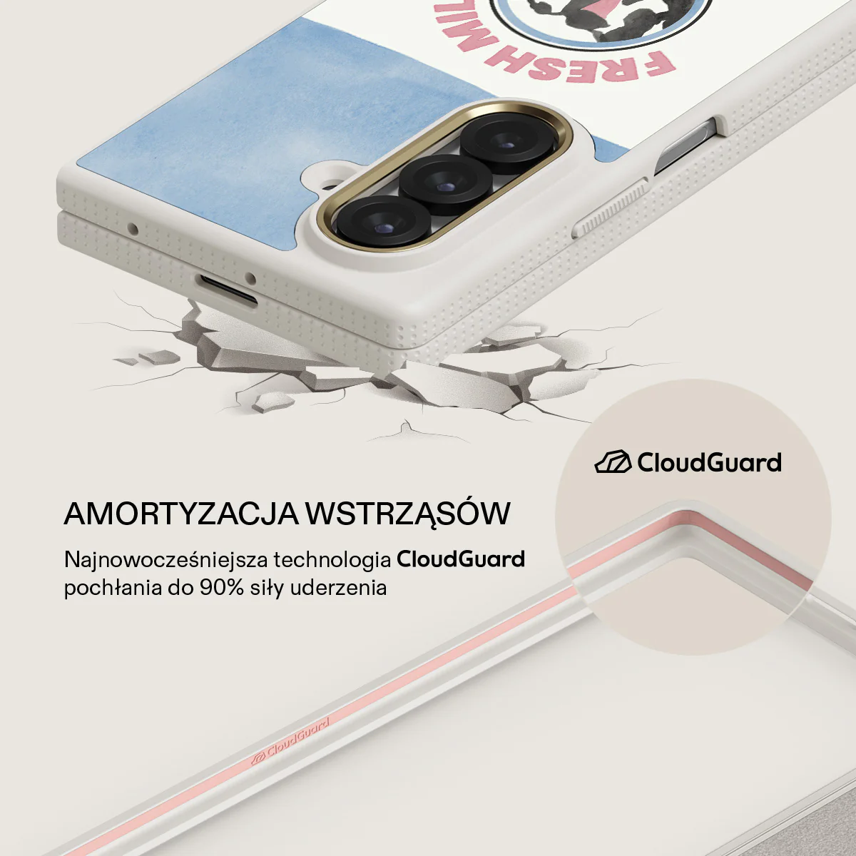 Milkshake - Samsung Galaxy Z Fold 7 Etui - Image 17