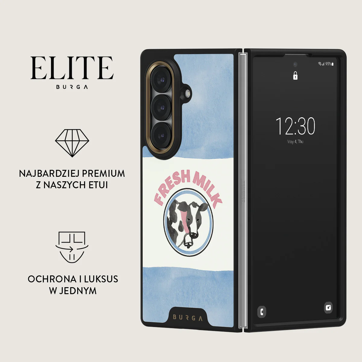 Milkshake - Samsung Galaxy Z Fold 7 Etui - Image 2