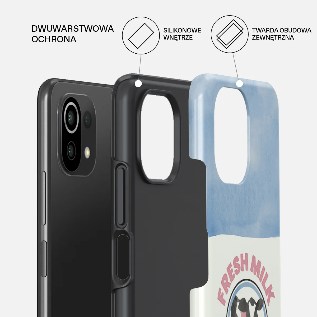 Milkshake - Xiaomi 11 Lite 5G NE Etui - Image 2
