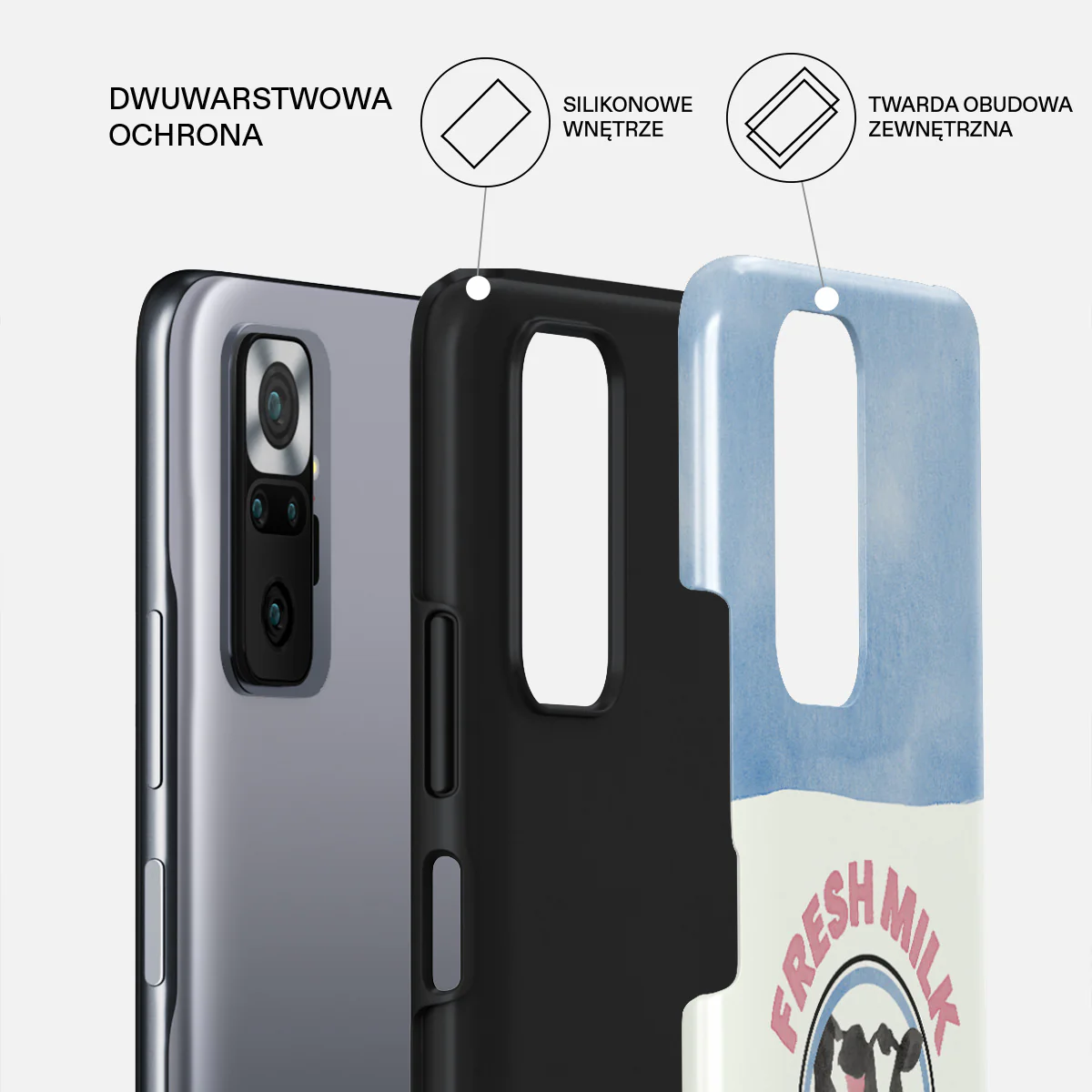 Milkshake - Xiaomi Redmi Note 10 Pro Etui - Image 2