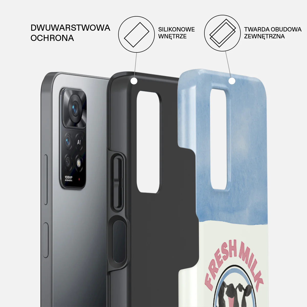 Milkshake - Xiaomi Redmi Note 11 Pro Etui - Image 2