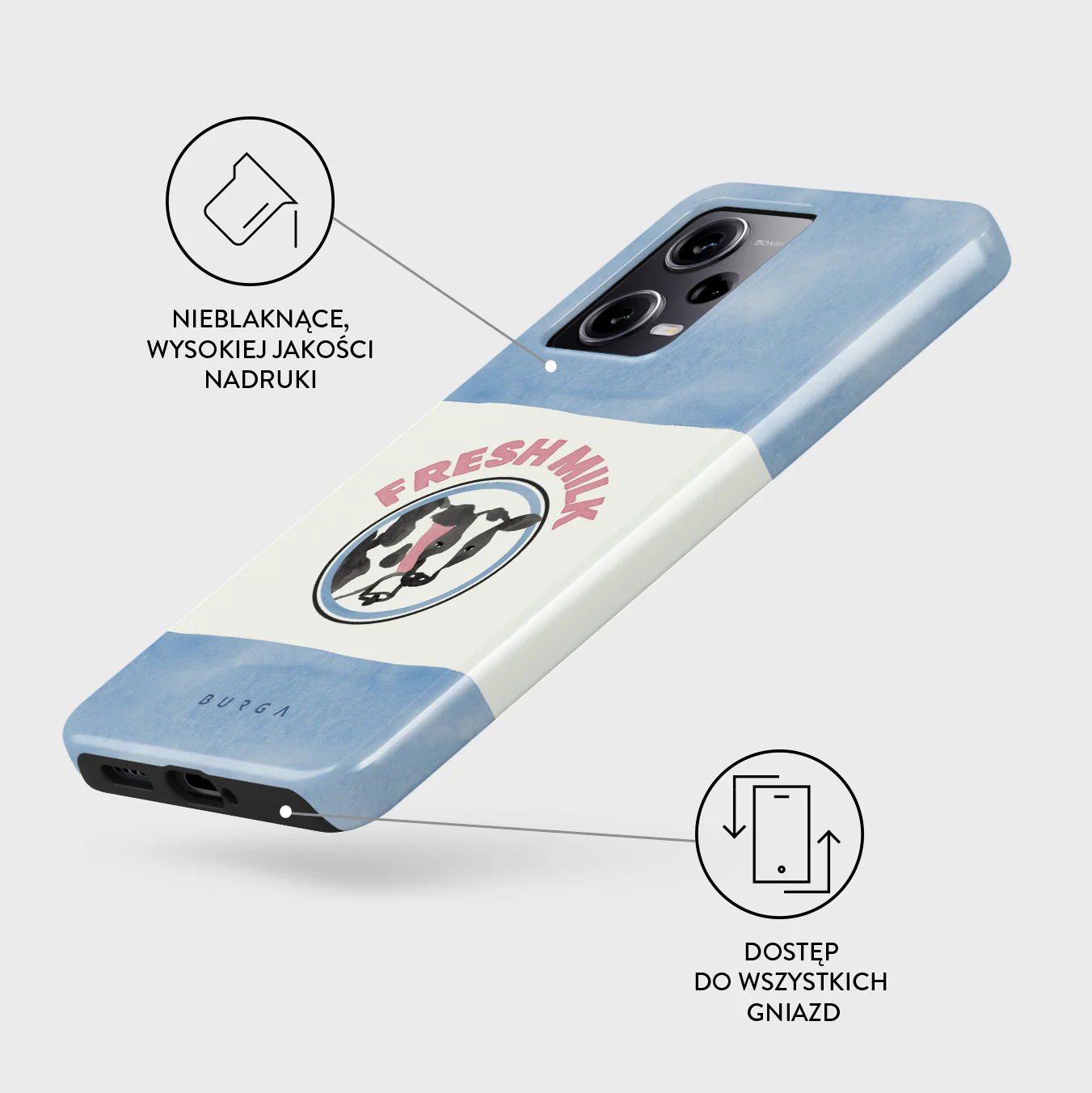 Milkshake - Xiaomi Redmi Note 12 Pro+ 5G Etui - Image 3