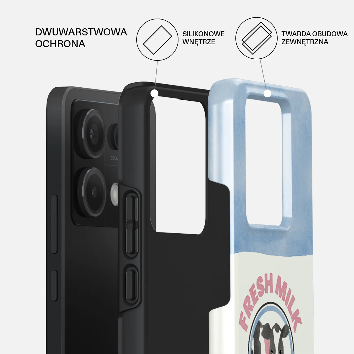 Milkshake - Xiaomi Redmi Note 13 Pro 5G Etui - Image 2
