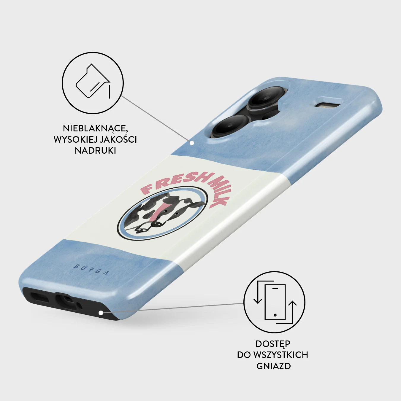 Milkshake - Xiaomi Redmi Note 13 Pro+ 5G Etui - Image 3