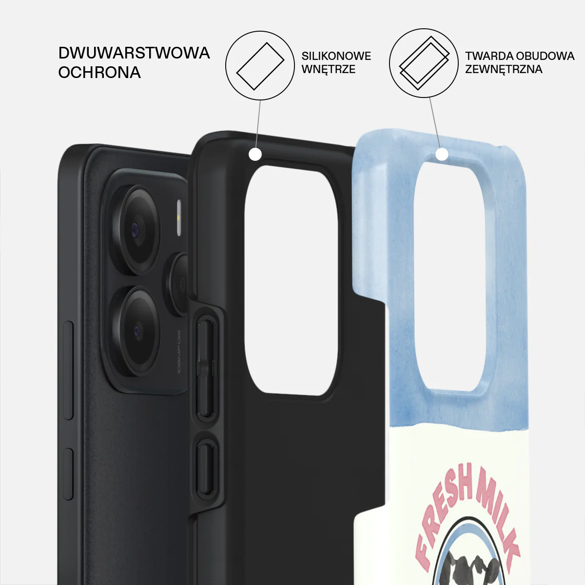 Milkshake - Xiaomi Redmi Note 14 5G Etui - Image 2