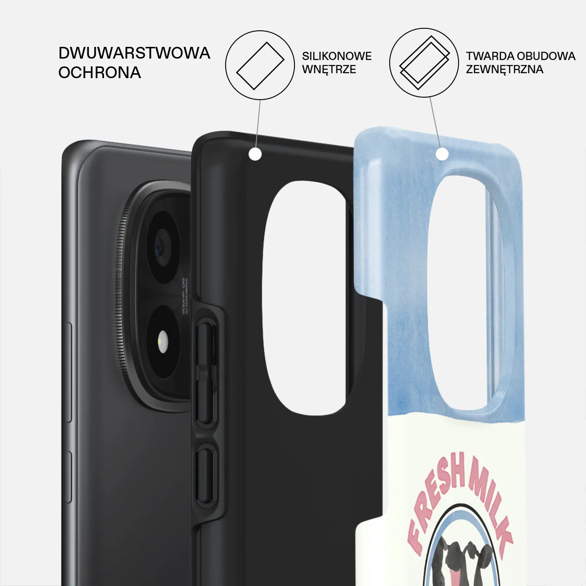 Milkshake - Xiaomi Redmi Note 14 Pro+ 5G Etui - Image 2