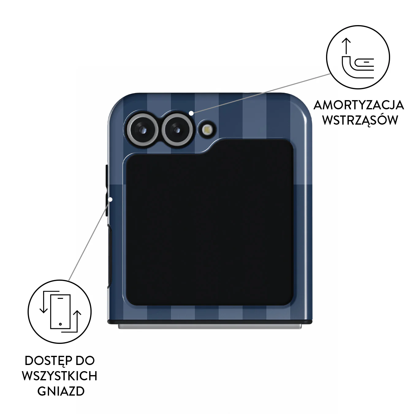 Mind Games - Samsung Galaxy Z Flip 6 Etui - Image 3