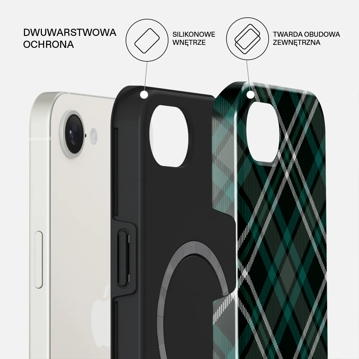 Mint Cookie - iPhone 17e Etui - Image 2