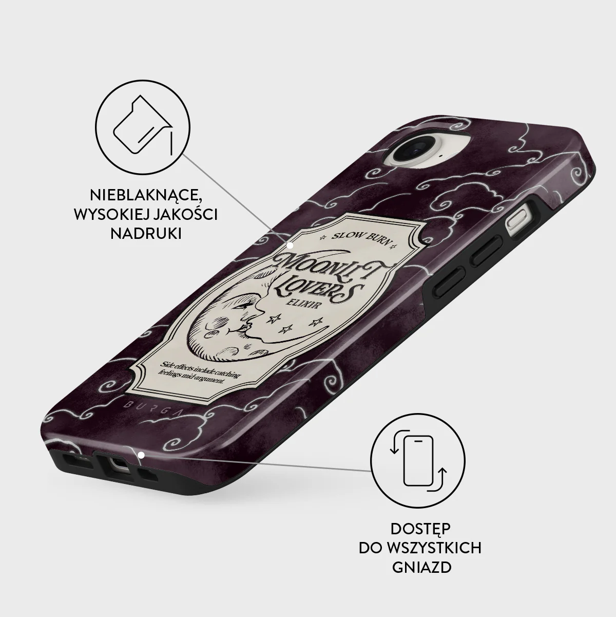 Moonlit Lovers - iPhone 17e Etui - Image 3
