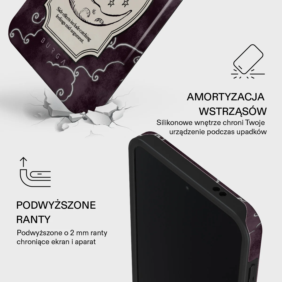 Moonlit Lovers - Samsung Galaxy A57 5G Etui - Image 4