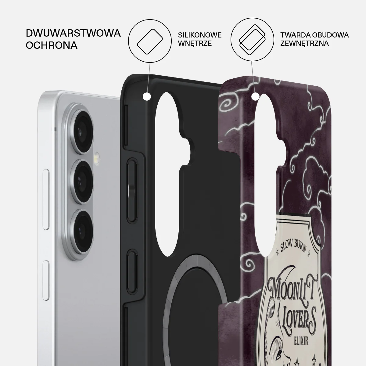 Moonlit Lovers - Samsung Galaxy S26 Plus Etui - Image 2