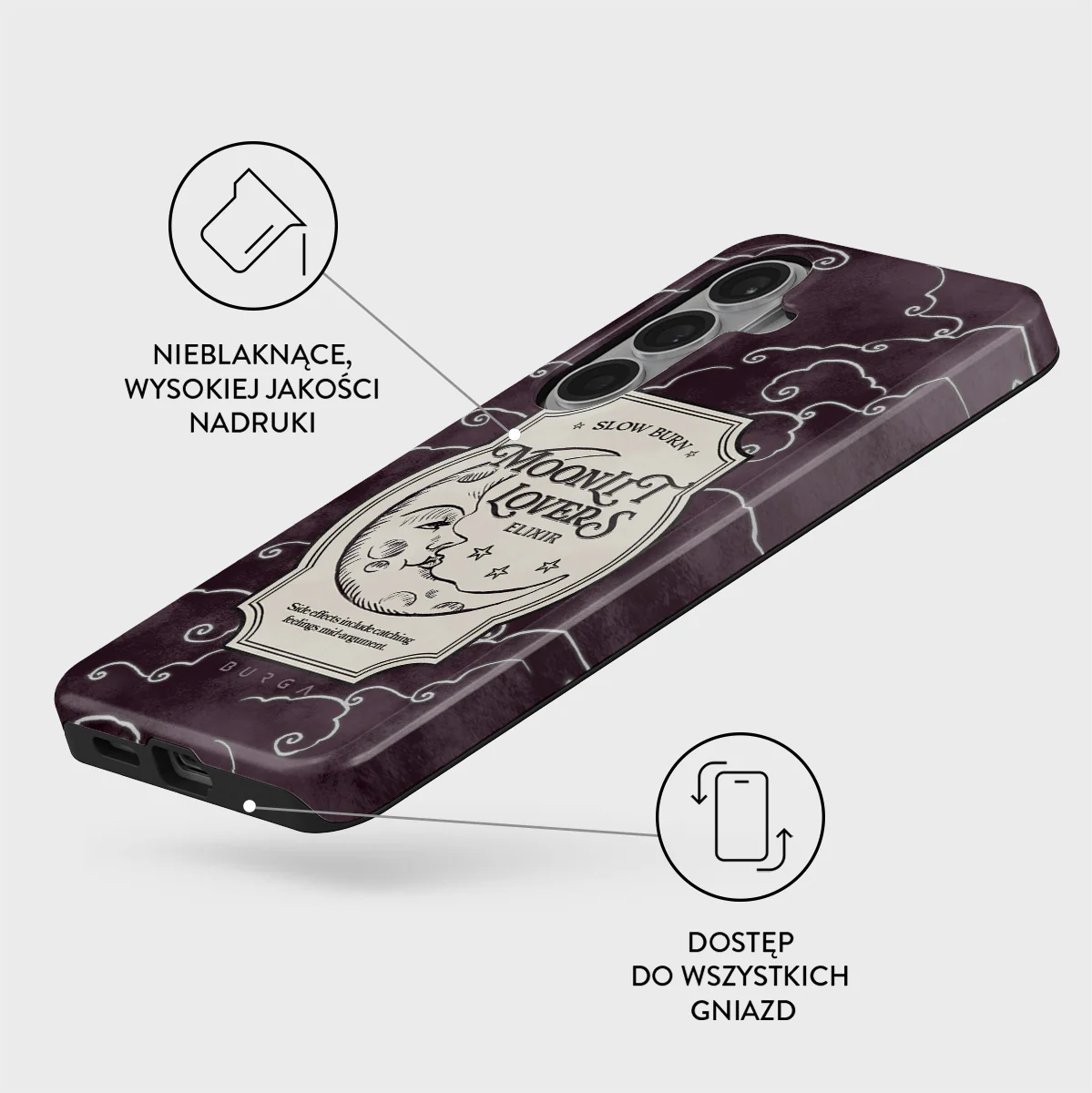 Moonlit Lovers - Samsung Galaxy S26 Plus Etui - Image 3