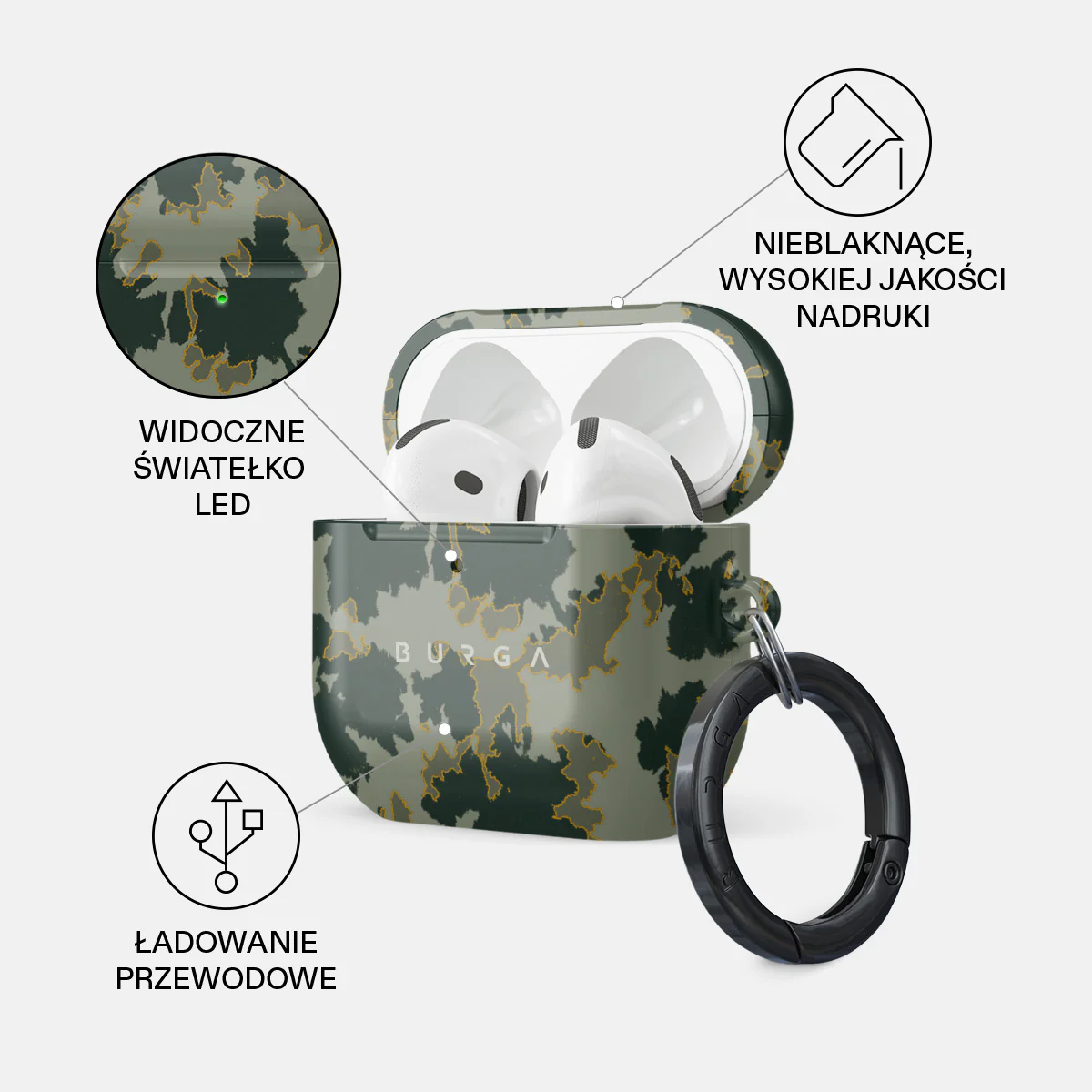 Moss - Etui AirPods 4 - Image 3