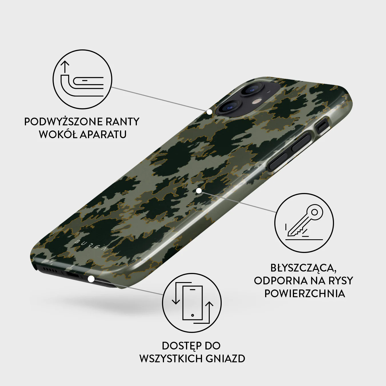 Moss - iPhone 12 Mini Etui - Image 3