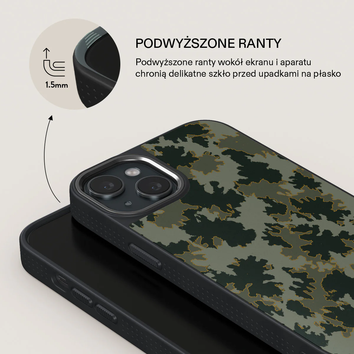 Moss - iPhone 15 Etui - Image 15