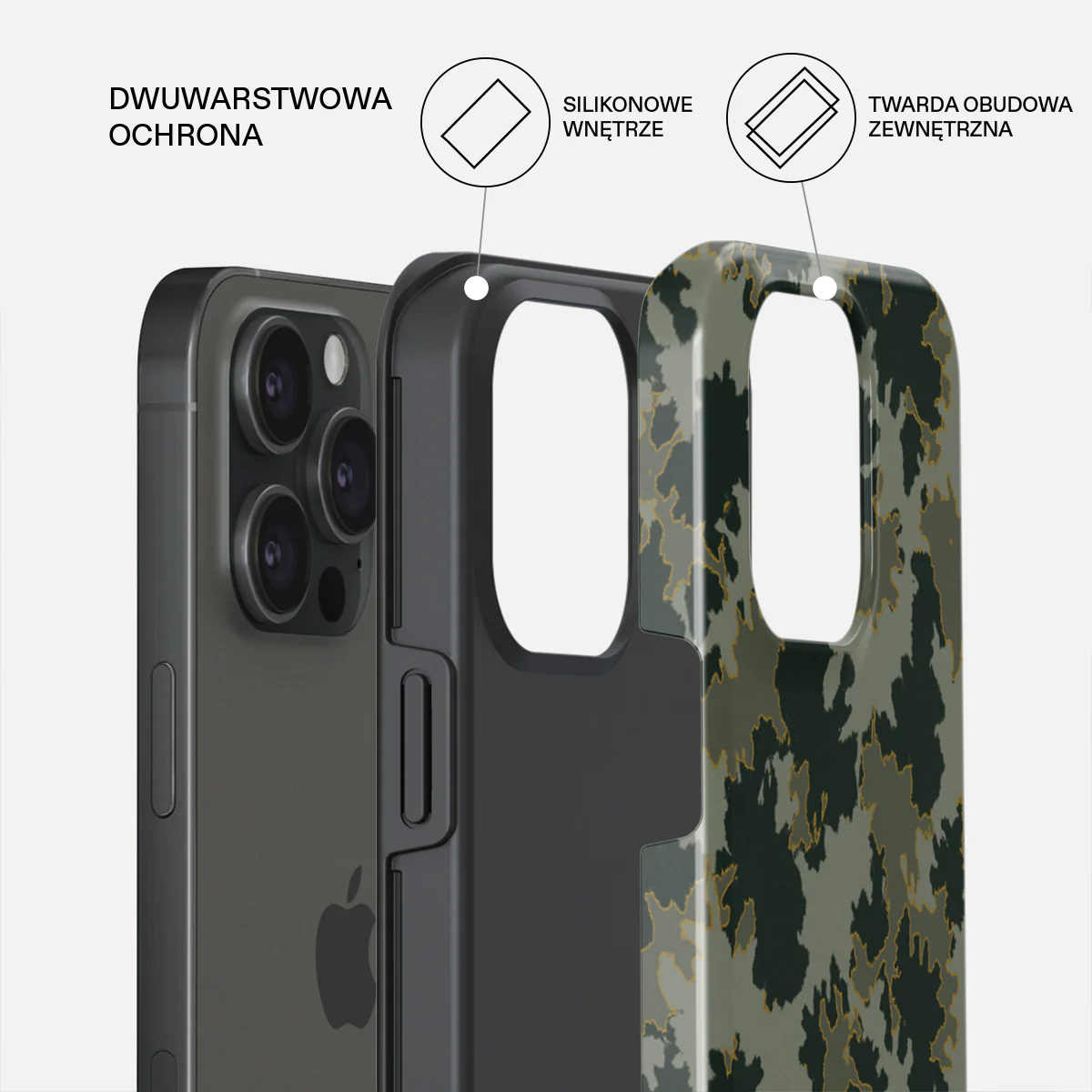 Moss - iPhone 15 Pro Etui - Image 2