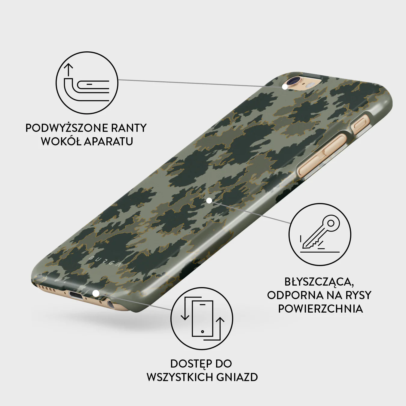 Moss - iPhone 6 / 6S Etui - Image 3