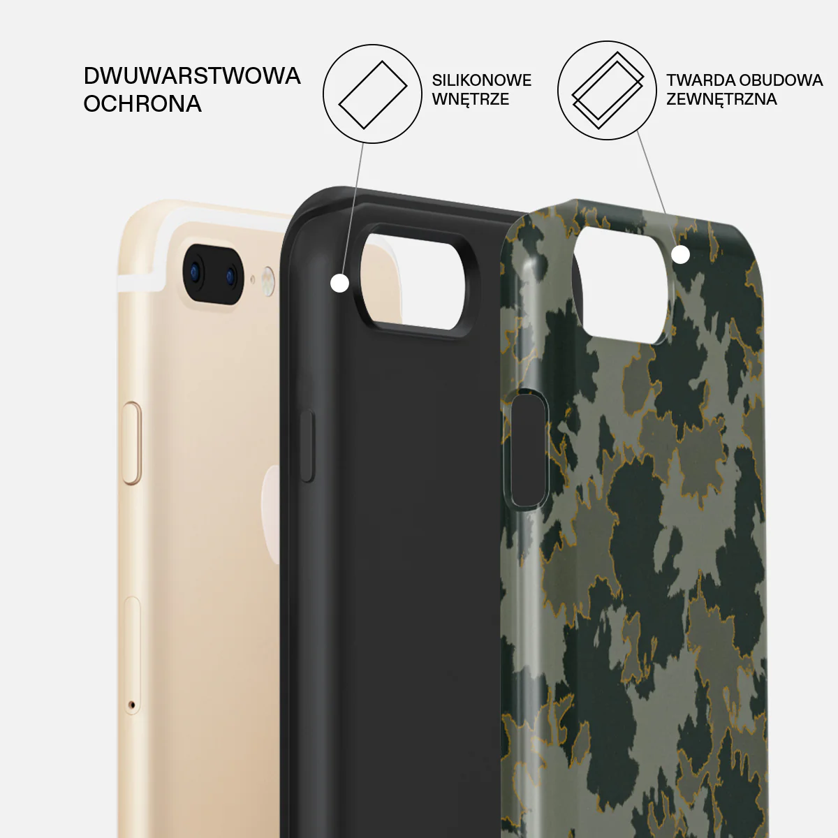 Moss - iPhone 7 Plus / 8 Plus Etui - Image 6