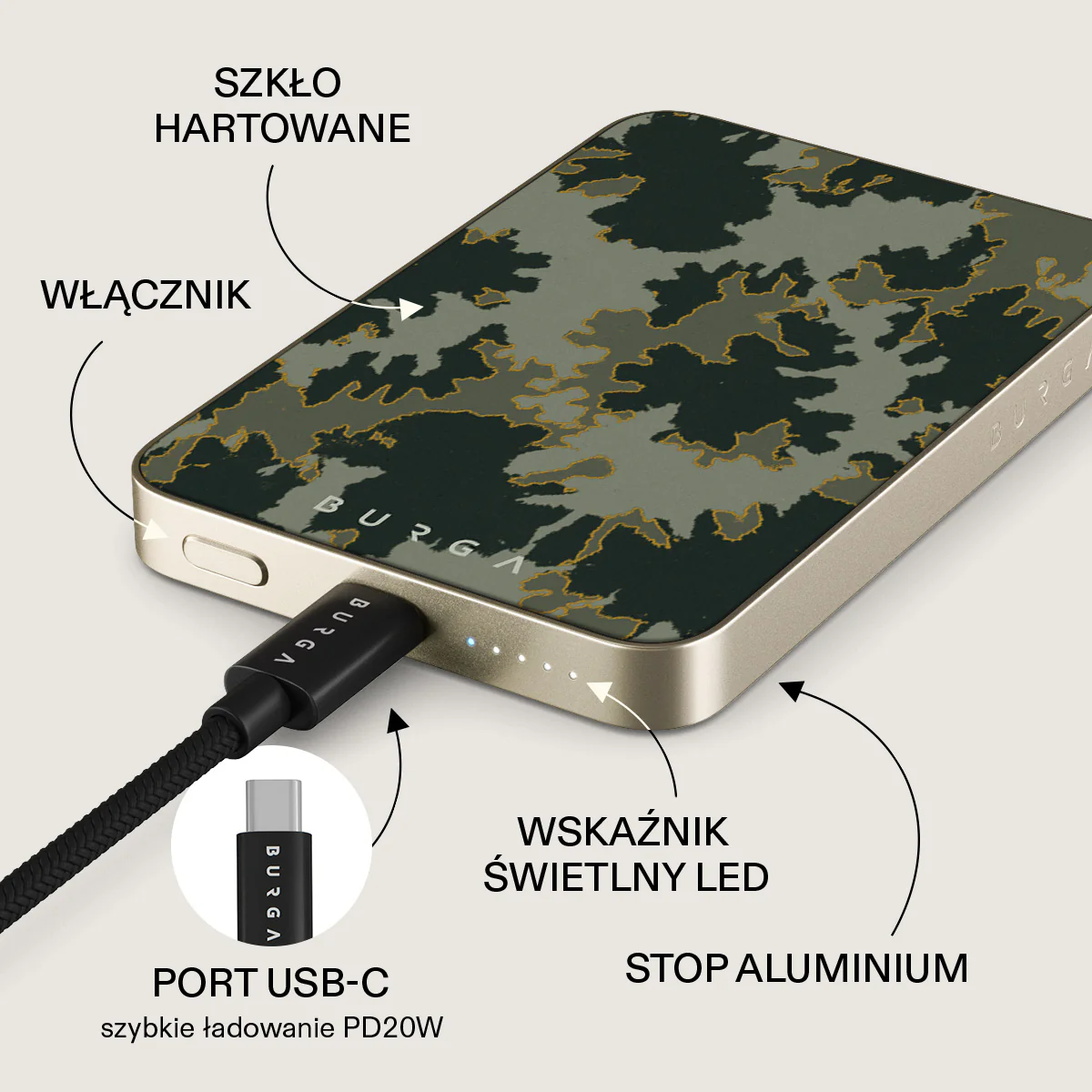 Moss - Magnetyczny power bank - Image 10