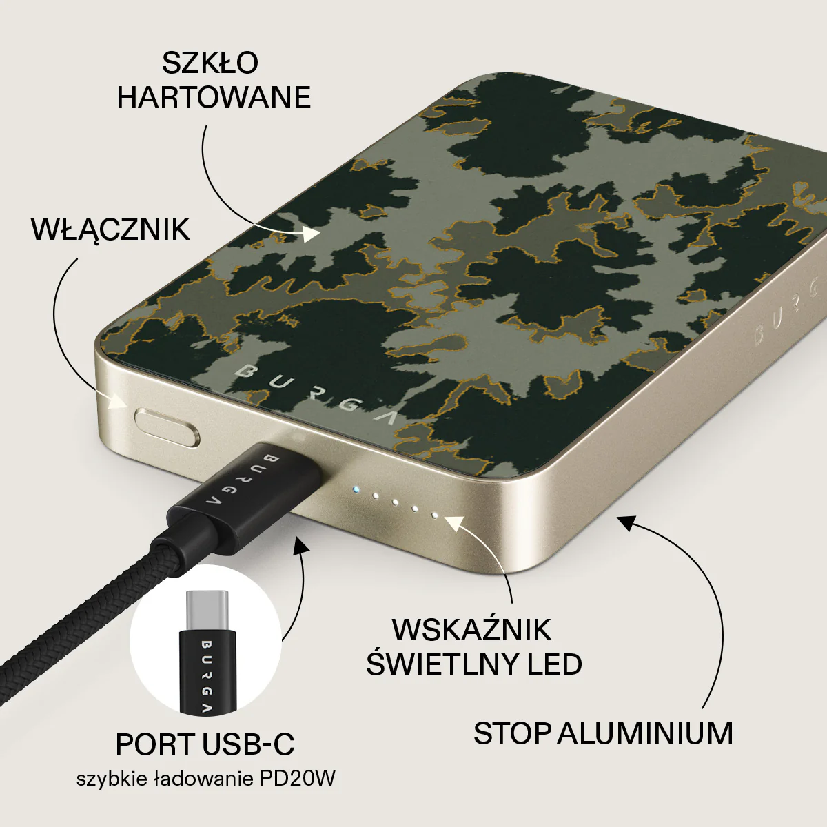 Moss - Magnetyczny power bank - Image 25