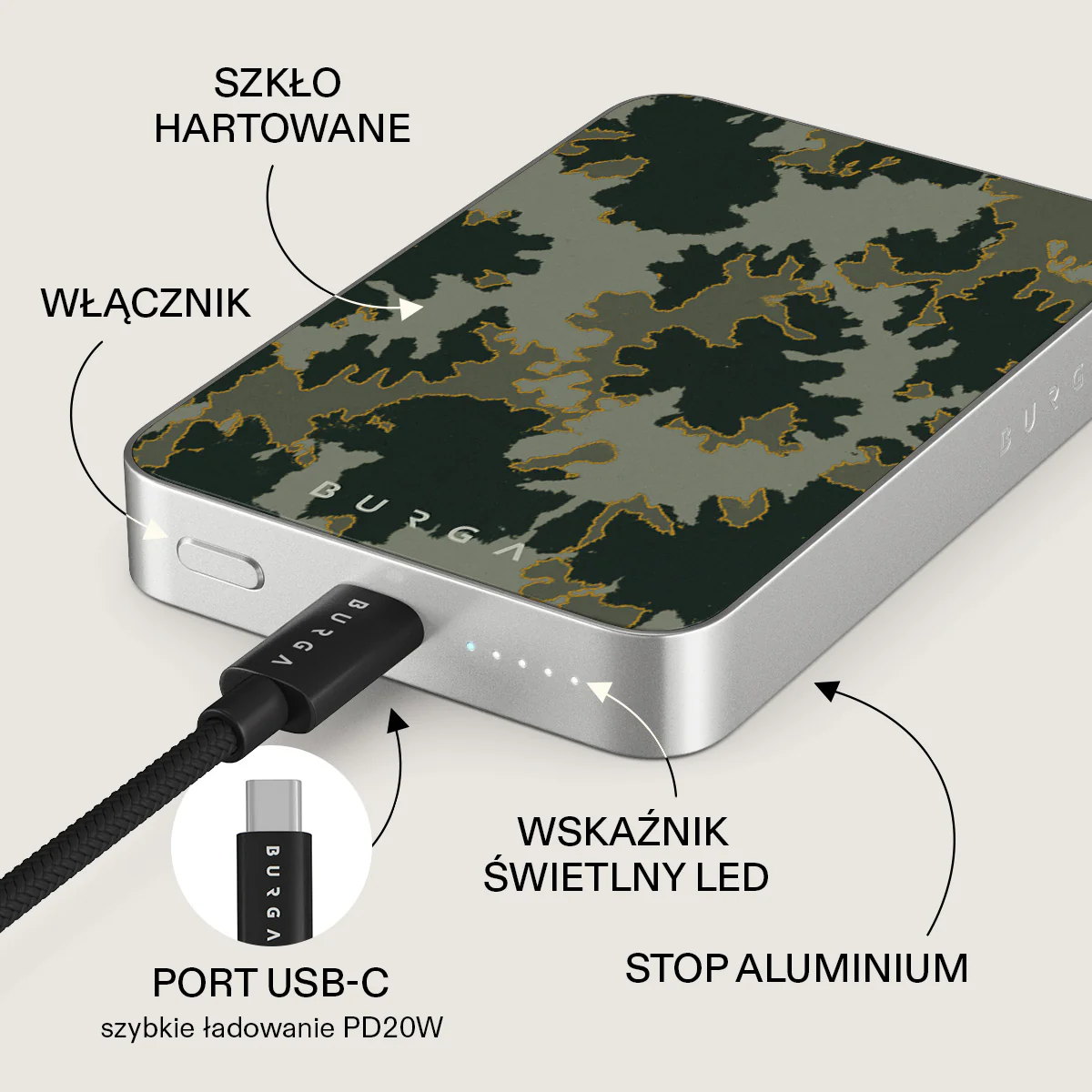 Moss - Magnetyczny power bank - Image 30