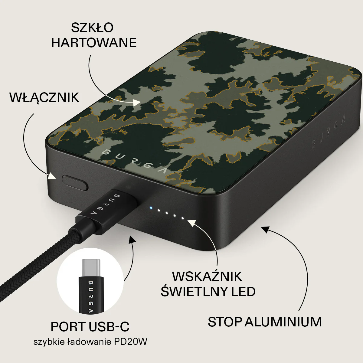 Moss - Magnetyczny power bank - Image 35