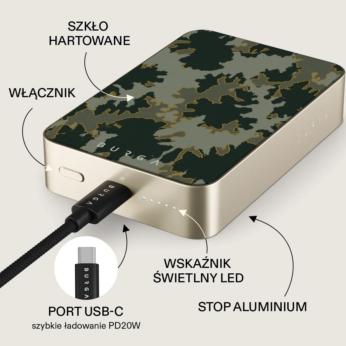 Moss - Magnetyczny power bank - Image 40