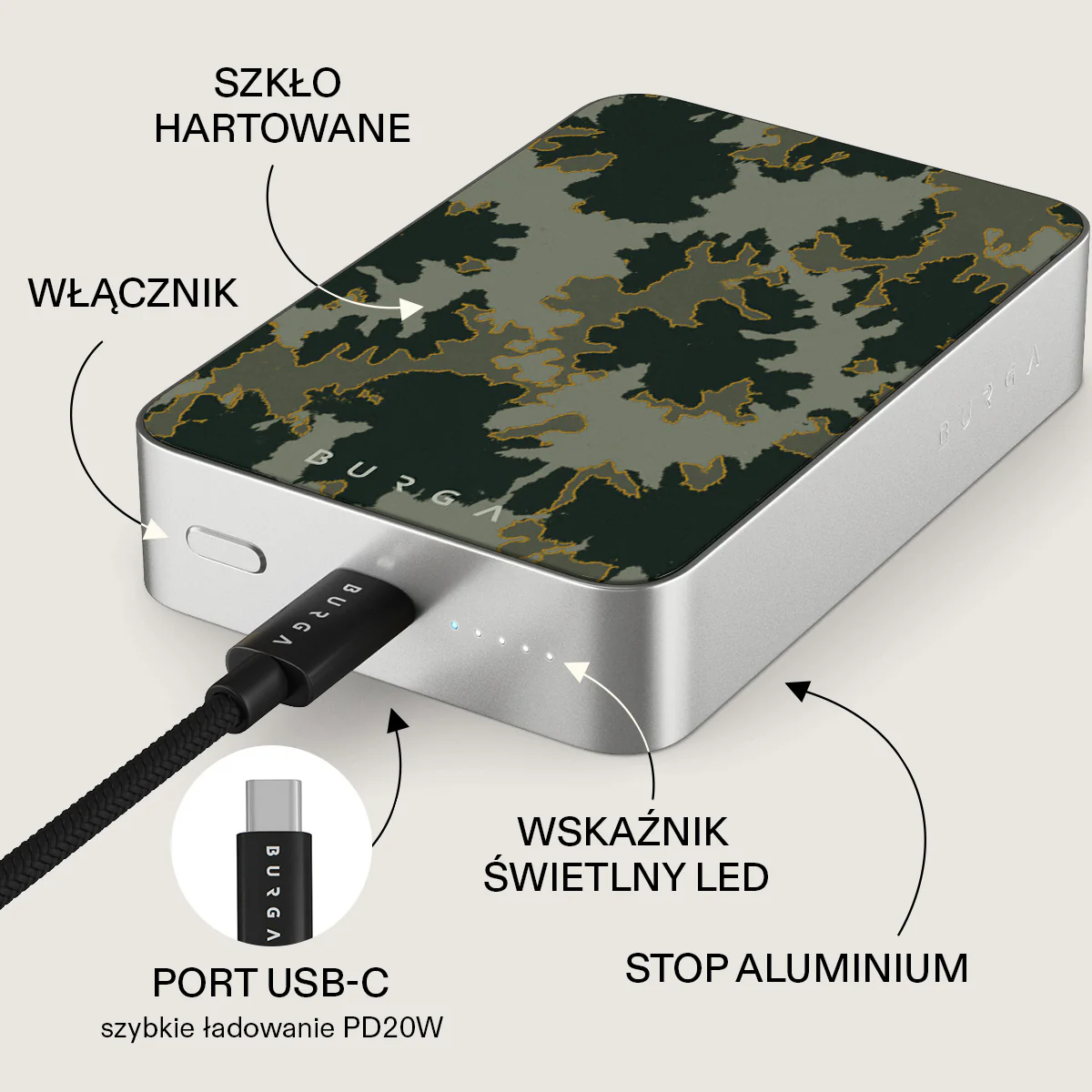 Moss - Magnetyczny power bank - Image 45