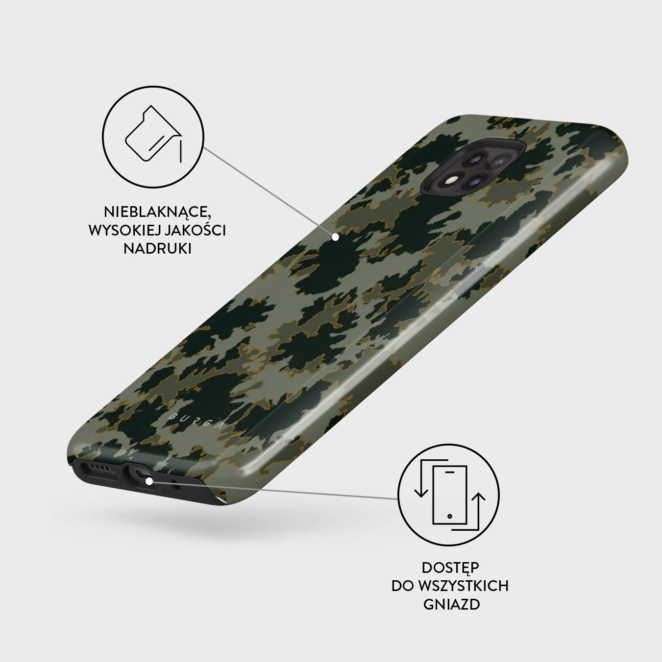 Moss - Motorola Moto G Power 2021 Etui - Image 3