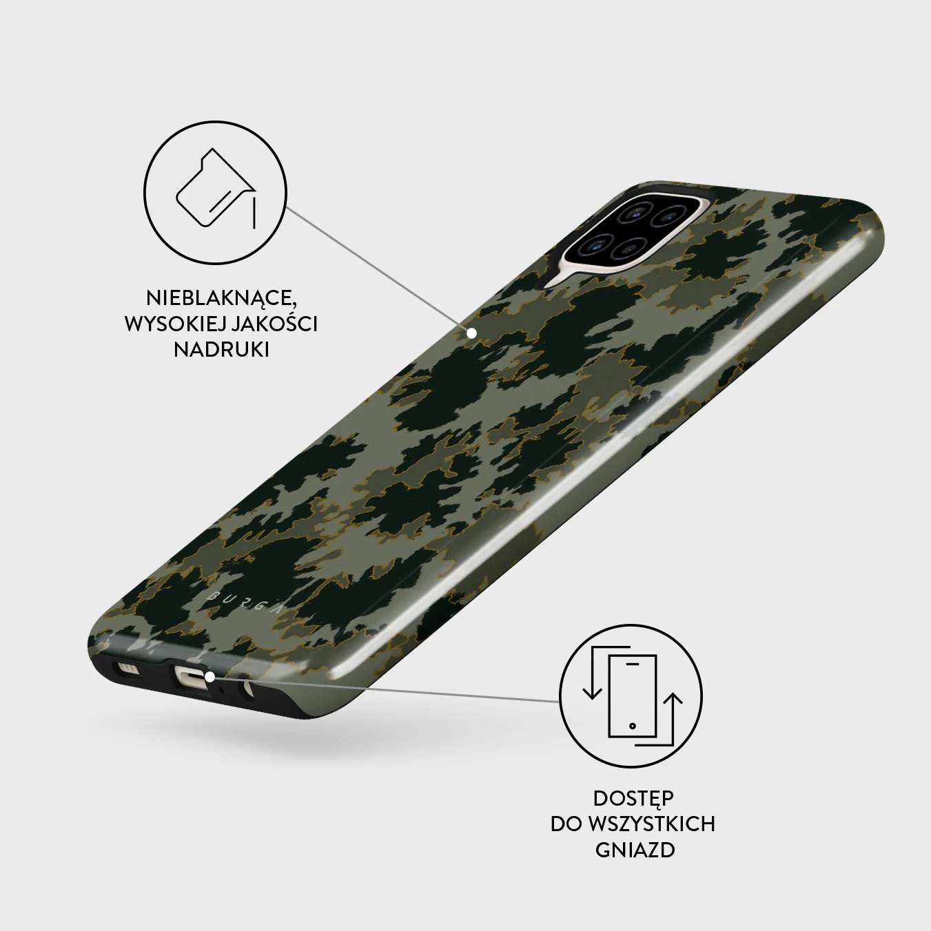Moss - Samsung Galaxy A12 4G Etui - Image 3