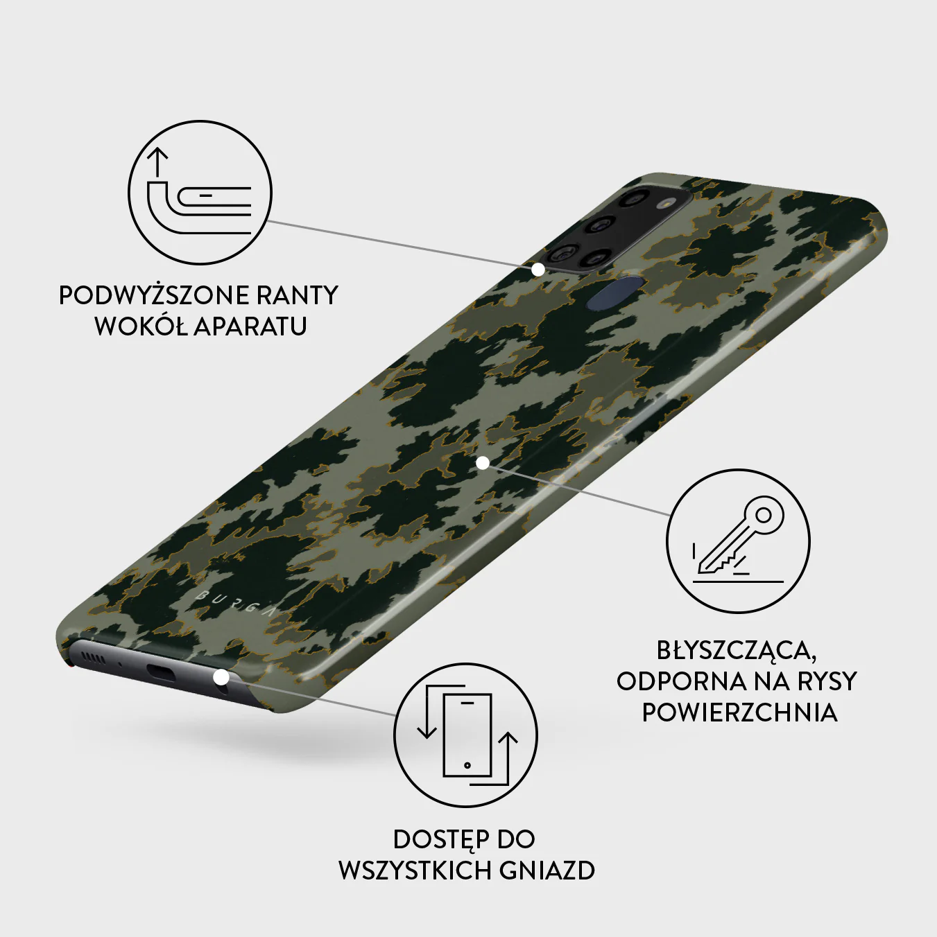 Moss - Samsung Galaxy A21s 4G Etui - Image 3