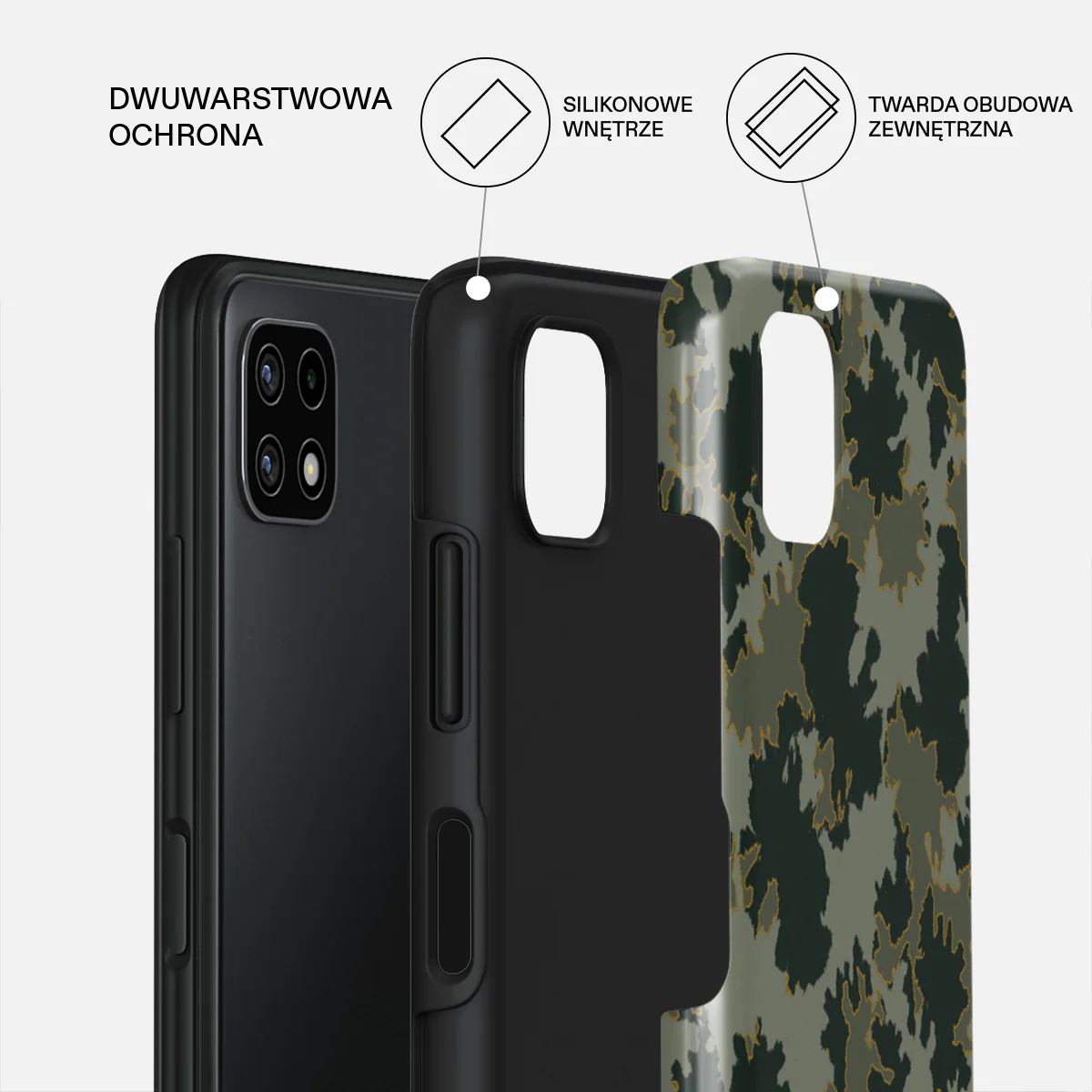Moss - Samsung Galaxy A22 5G Etui - Image 2