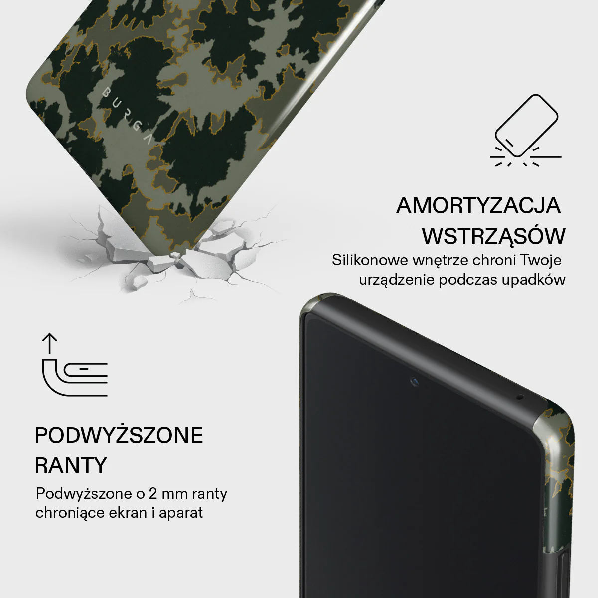 Moss - Samsung Galaxy A72 4G / 5G Etui - Image 8