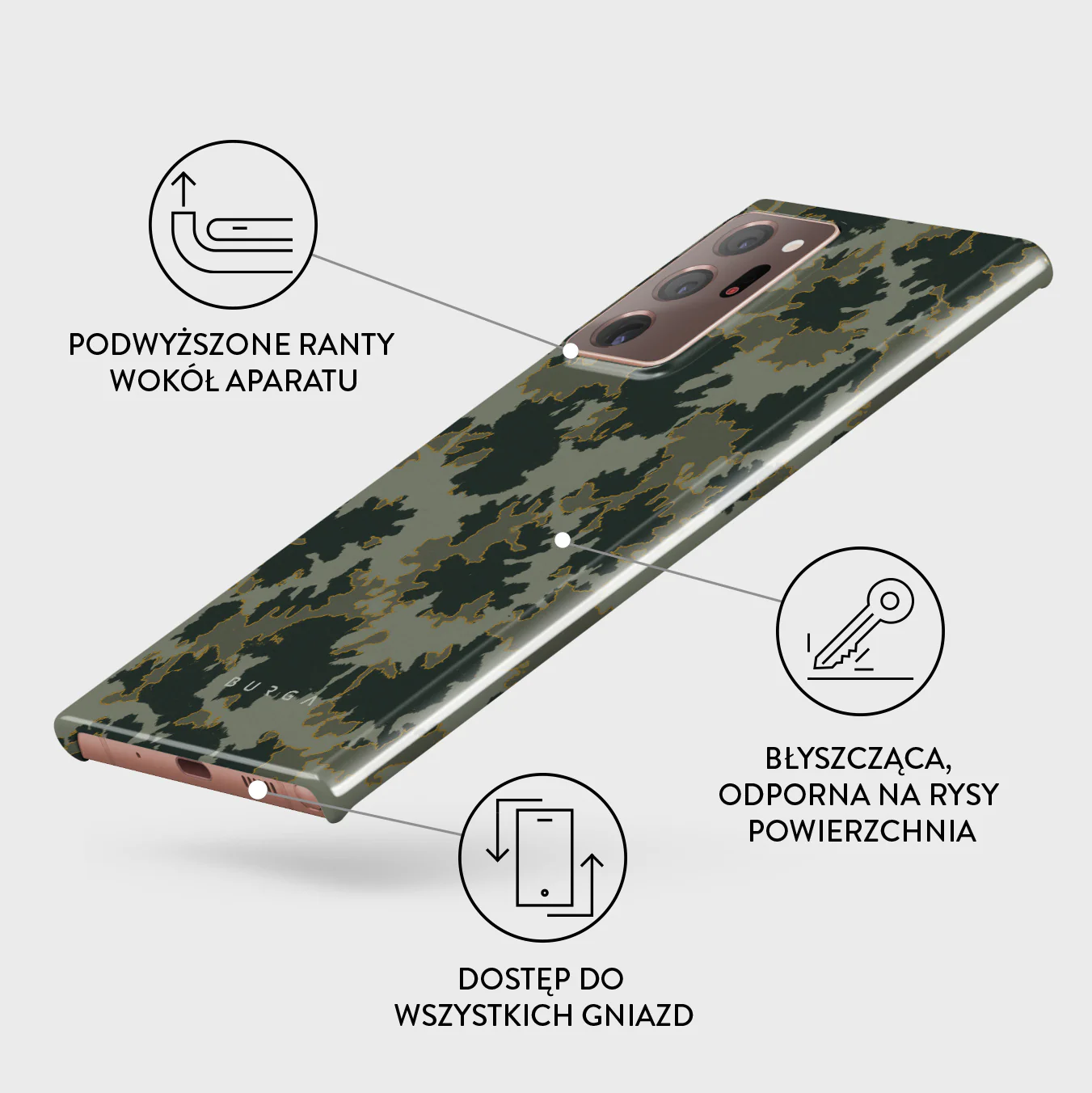 Moss - Samsung Galaxy Note 20 Ultra 4G / 5G Etui - Image 3