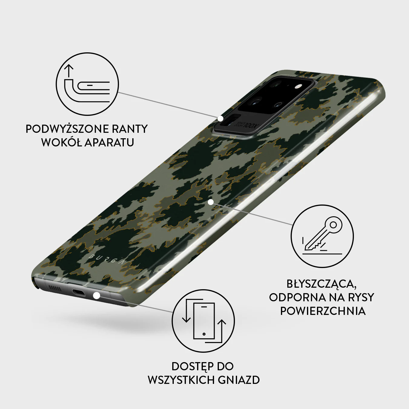 Moss - Samsung Galaxy S20 Ultra 4G / 5G Etui - Image 3