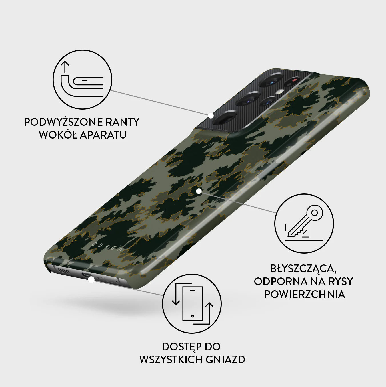Moss - Samsung Galaxy S21 Ultra Etui - Image 3
