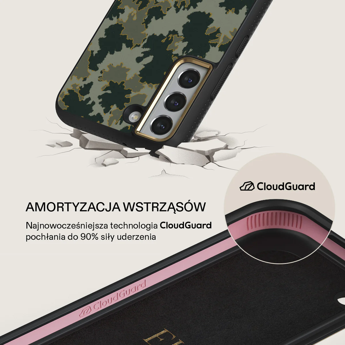 Moss - Samsung Galaxy S22 Plus Etui - Image 7