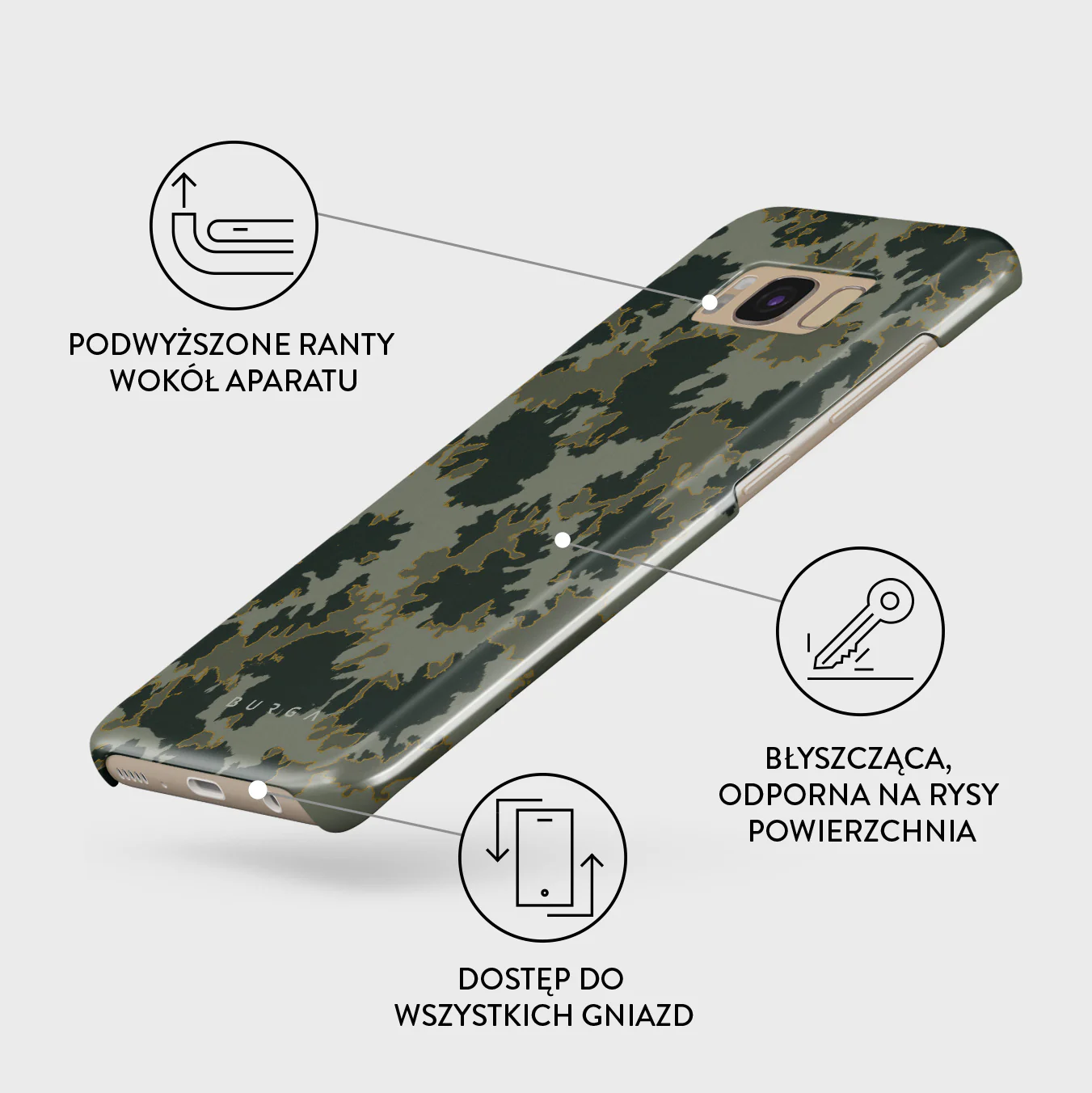 Moss - Samsung Galaxy S8 Etui - Image 3