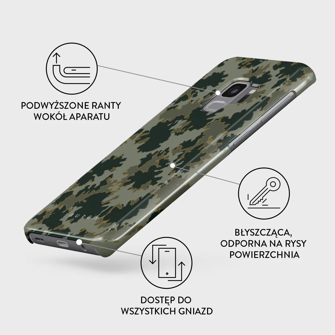 Moss - Samsung Galaxy S9 Etui - Image 3