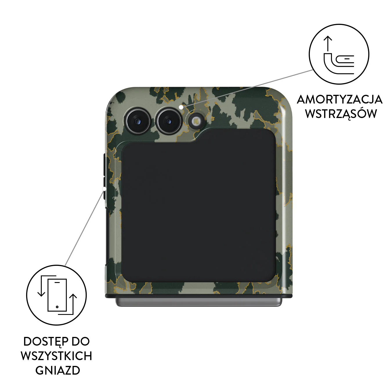 Moss - Samsung Galaxy Z Flip 5 Etui - Image 3
